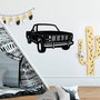 Wallity Ford F150 Pickup Truck 1980 Escultura de pared metálica